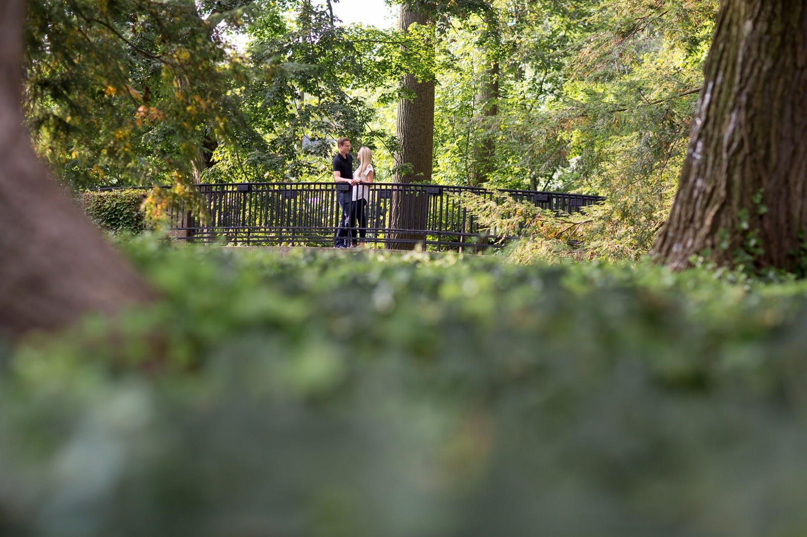 Longwood Gardens Kennett Square Engagement Photography